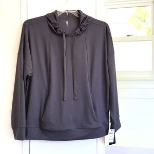 IDEOLOGY Hoodie Pullover Activewear Gray NWT Women’s Plus Size 2X